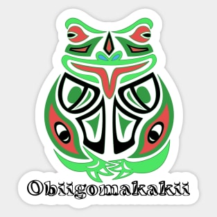 Toad (Obiigomakakii) Sticker